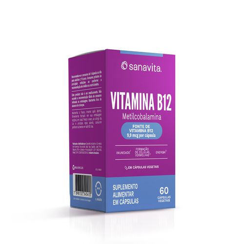 Vitamina B12 em Cápsulas