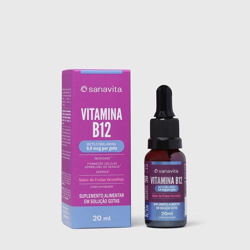Vitamina B12 em Gotas