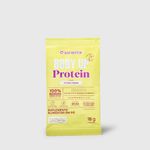 Embalagem do suplemento Body Up Protein sabor Citrus Fresh, com 18g (1 porção).