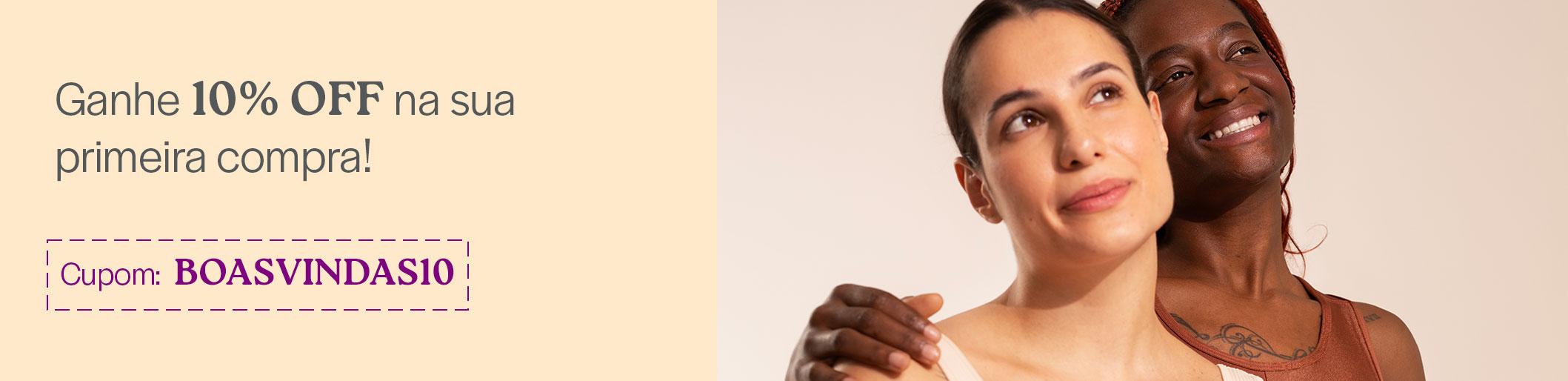 Banner Cupom BOASVINDAS10